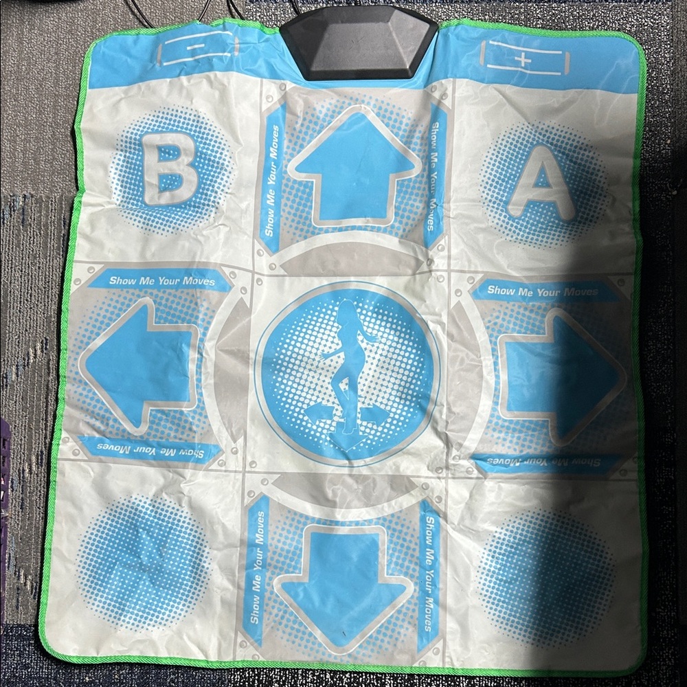 Nintendo WII Blue and White Dance Mat